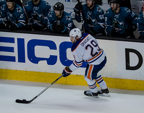 NHL: Stanley Cup Playoffs-Edmonton Oilers at San Jose Sharks