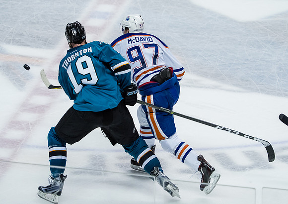 NHL: Stanley Cup Playoffs-Edmonton Oilers at San Jose Sharks