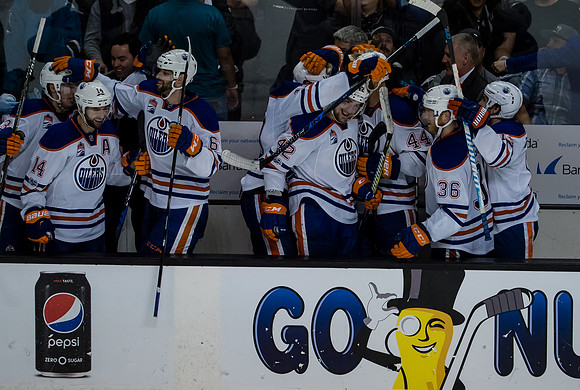 NHL: Stanley Cup Playoffs-Edmonton Oilers at San Jose Sharks