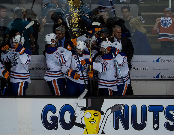 NHL: Stanley Cup Playoffs-Edmonton Oilers at San Jose Sharks