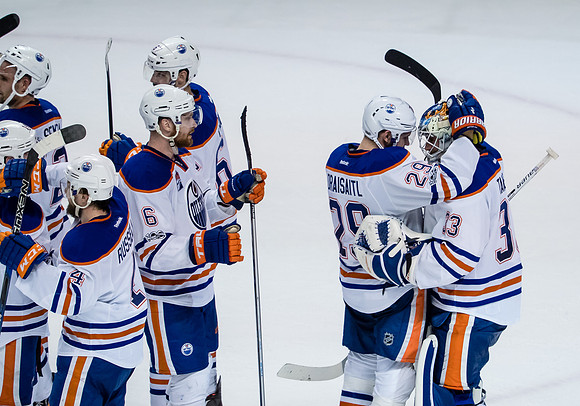 NHL: Stanley Cup Playoffs-Edmonton Oilers at San Jose Sharks