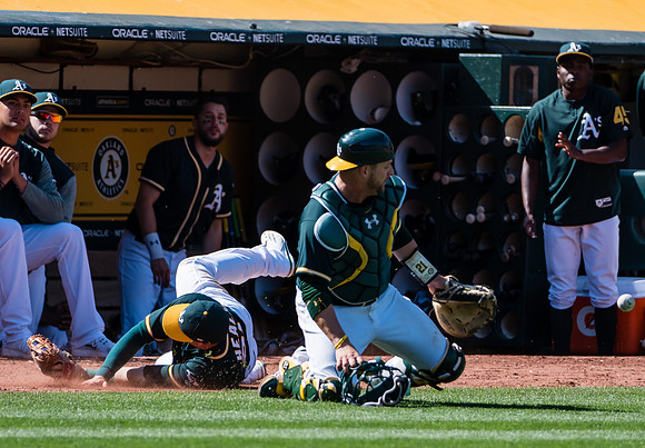 MLB: Seattle Mariners at Oakland Athletics