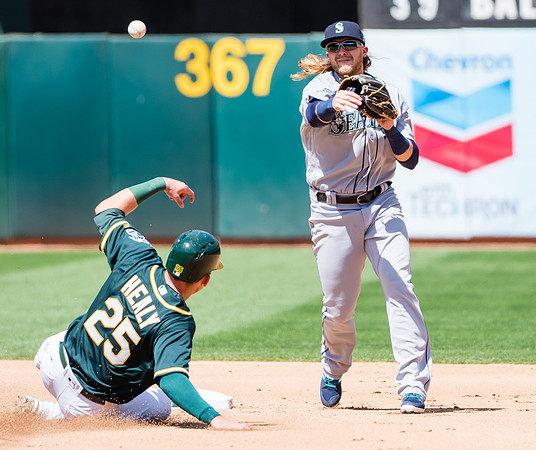 MLB: Seattle Mariners at Oakland Athletics