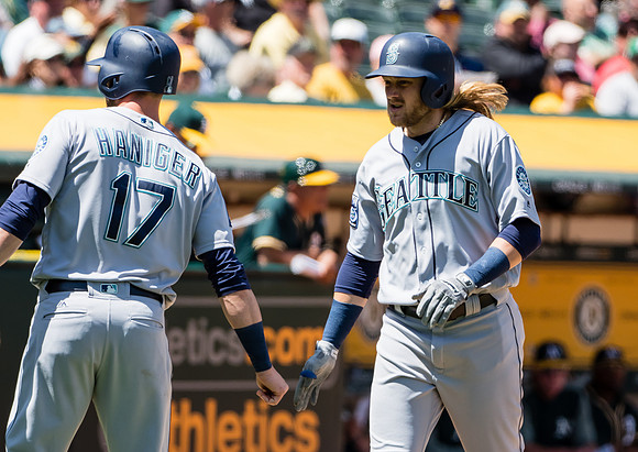 MLB: Seattle Mariners at Oakland Athletics