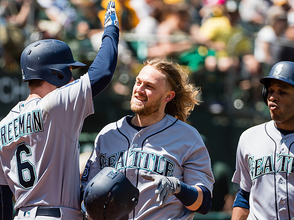 MLB: Seattle Mariners at Oakland Athletics