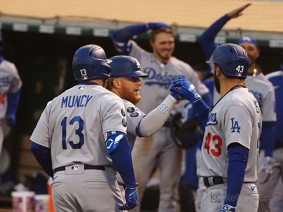 MLB: Los Angeles Dodgers at Oakland Athletics