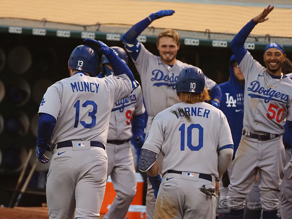 MLB: Los Angeles Dodgers at Oakland Athletics