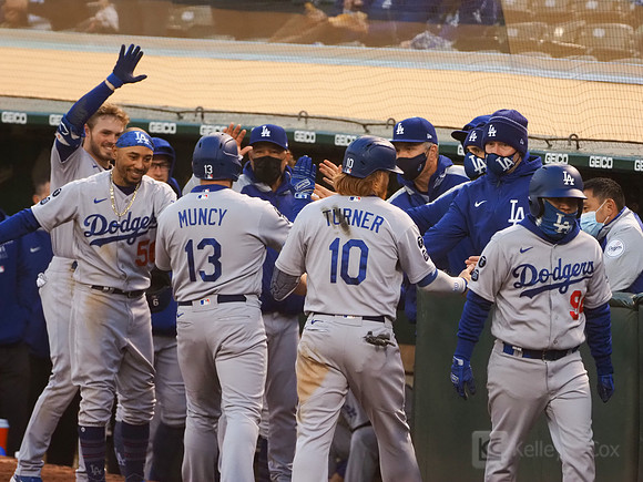MLB: Los Angeles Dodgers at Oakland Athletics