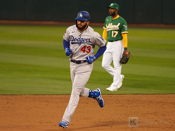 MLB: Los Angeles Dodgers at Oakland Athletics