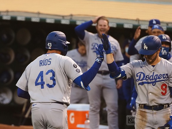 MLB: Los Angeles Dodgers at Oakland Athletics