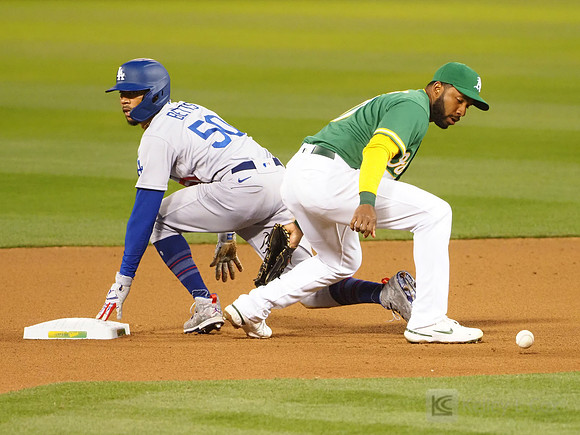 MLB: Los Angeles Dodgers at Oakland Athletics