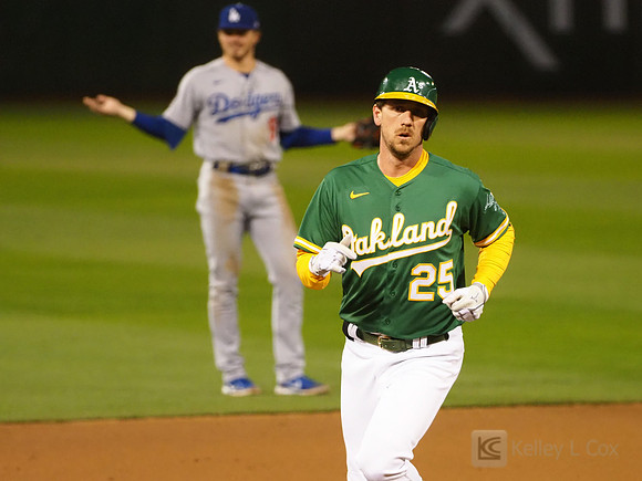MLB: Los Angeles Dodgers at Oakland Athletics
