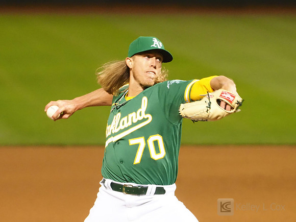 MLB: Los Angeles Dodgers at Oakland Athletics