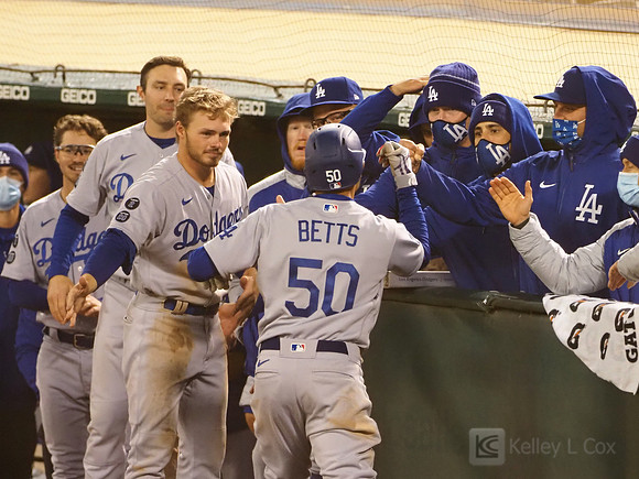 MLB: Los Angeles Dodgers at Oakland Athletics