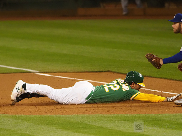 MLB: Los Angeles Dodgers at Oakland Athletics