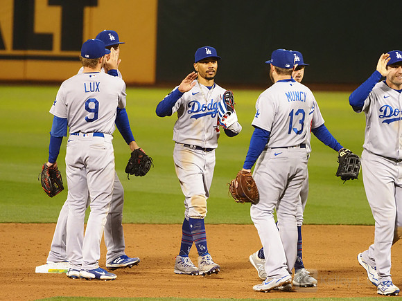MLB: Los Angeles Dodgers at Oakland Athletics