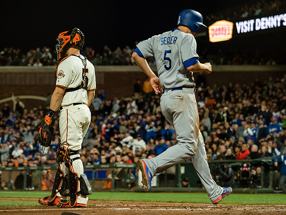 MLB: Los Angeles Dodgers at San Francisco Giants