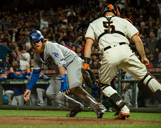 MLB: Los Angeles Dodgers at San Francisco Giants