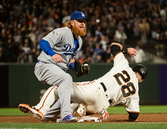 MLB: Los Angeles Dodgers at San Francisco Giants