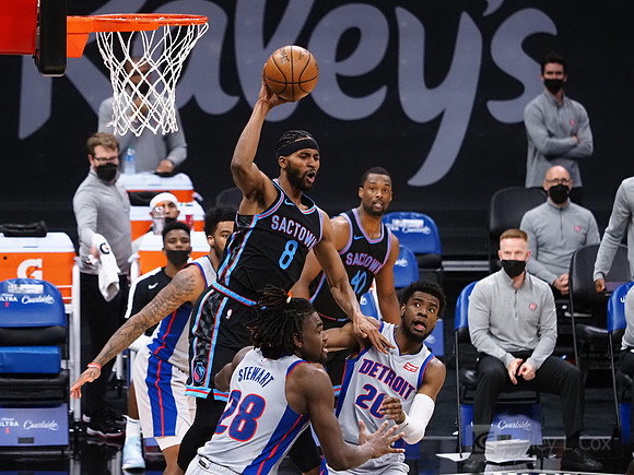 NBA: Detroit Pistons at Sacramento Kings