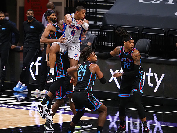 NBA: Detroit Pistons at Sacramento Kings