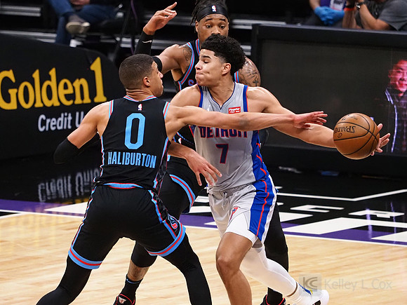 NBA: Detroit Pistons at Sacramento Kings