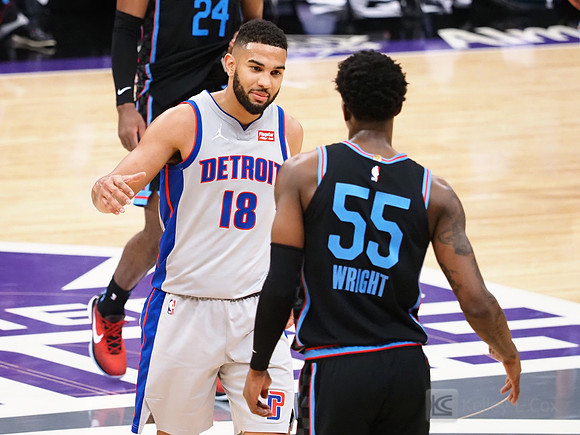 NBA: Detroit Pistons at Sacramento Kings