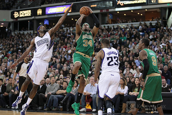 NBA: Boston Celtics at Sacramento Kings