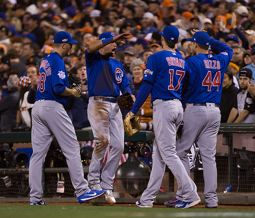 MLB: NLDS-Chicago Cubs at San Francisco Giants