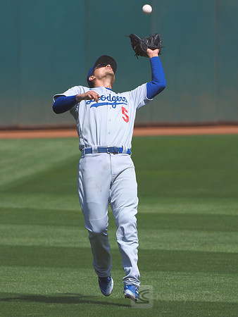 MLB: Los Angeles Dodgers at Oakland Athletics