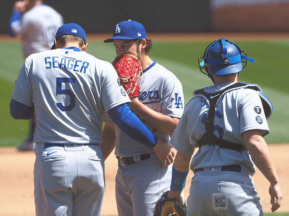 MLB: Los Angeles Dodgers at Oakland Athletics