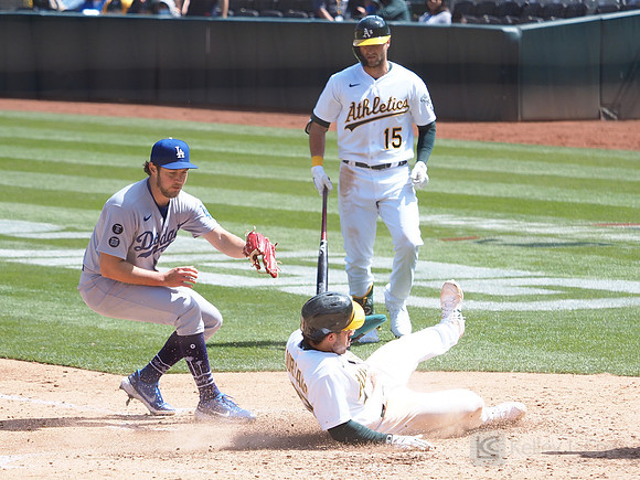 MLB: Los Angeles Dodgers at Oakland Athletics