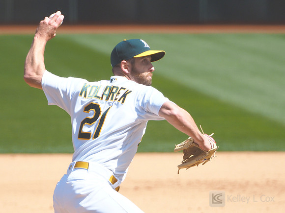 MLB: Los Angeles Dodgers at Oakland Athletics