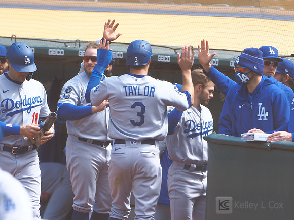 MLB: Los Angeles Dodgers at Oakland Athletics