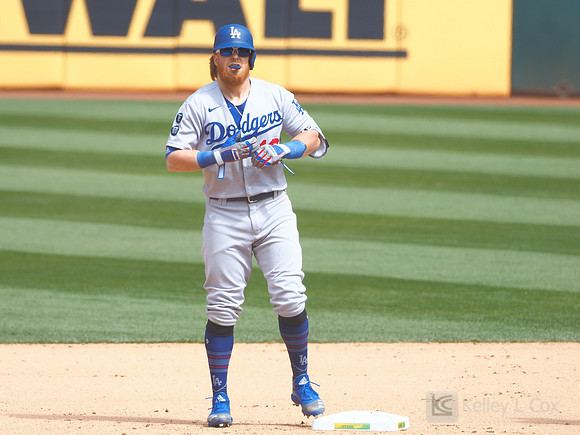 MLB: Los Angeles Dodgers at Oakland Athletics
