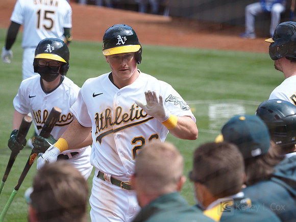 MLB: Los Angeles Dodgers at Oakland Athletics
