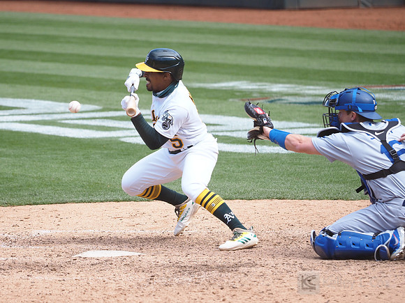 MLB: Los Angeles Dodgers at Oakland Athletics