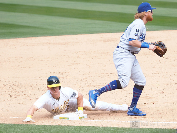 MLB: Los Angeles Dodgers at Oakland Athletics