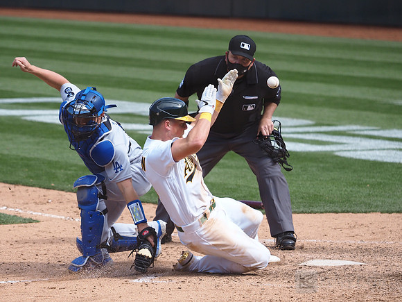 MLB: Los Angeles Dodgers at Oakland Athletics