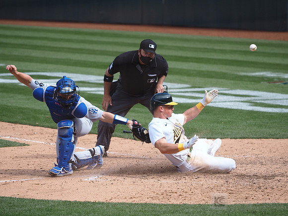 MLB: Los Angeles Dodgers at Oakland Athletics