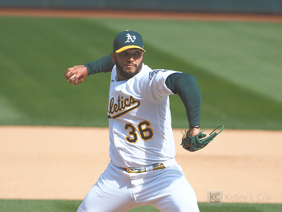 MLB: Los Angeles Dodgers at Oakland Athletics