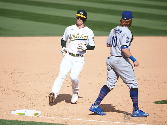 MLB: Los Angeles Dodgers at Oakland Athletics