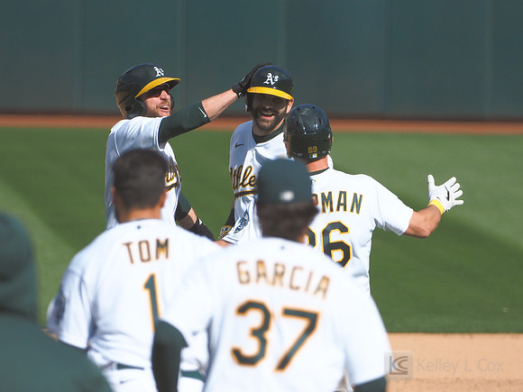 MLB: Los Angeles Dodgers at Oakland Athletics