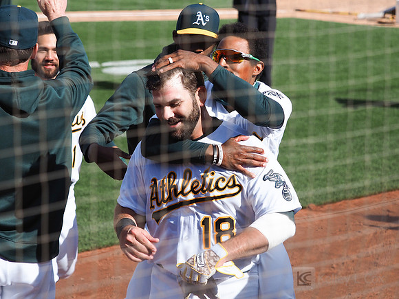 MLB: Los Angeles Dodgers at Oakland Athletics