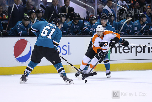NHL: Philadelphia Flyers at San Jose Sharks