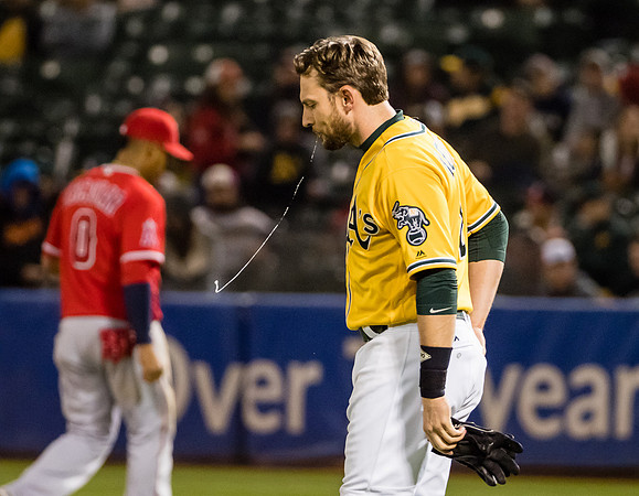 MLB: Los Angeles Angels at Oakland Athletics