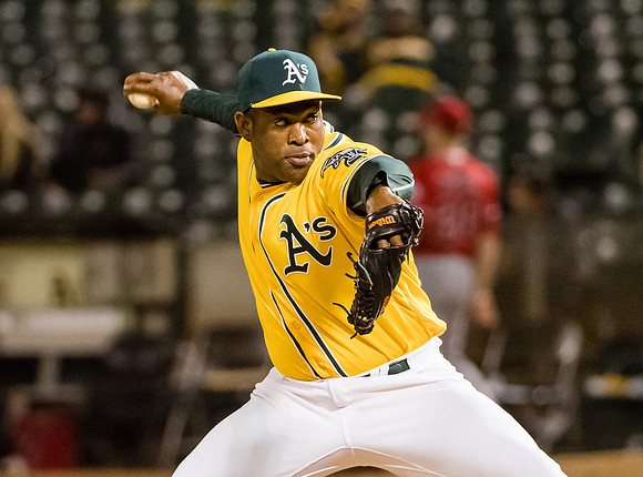MLB: Los Angeles Angels at Oakland Athletics