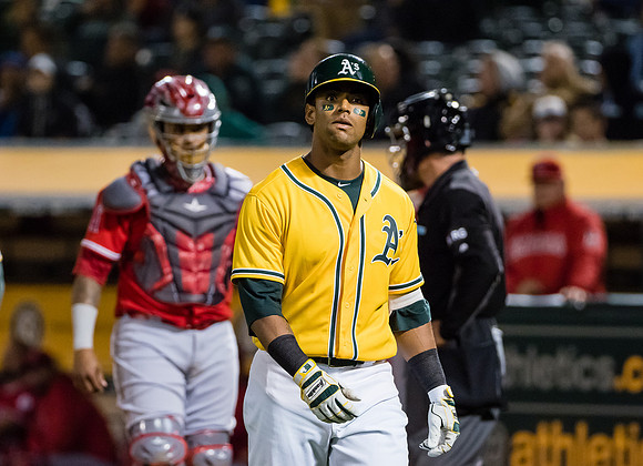 MLB: Los Angeles Angels at Oakland Athletics