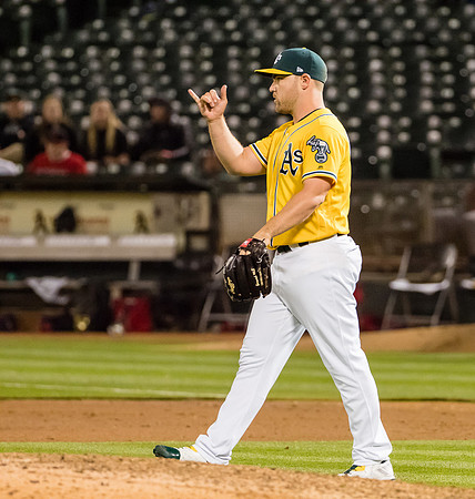MLB: Los Angeles Angels at Oakland Athletics