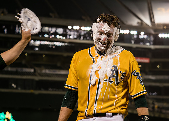 MLB: Los Angeles Angels at Oakland Athletics